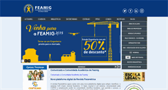 Desktop Screenshot of feamig.br